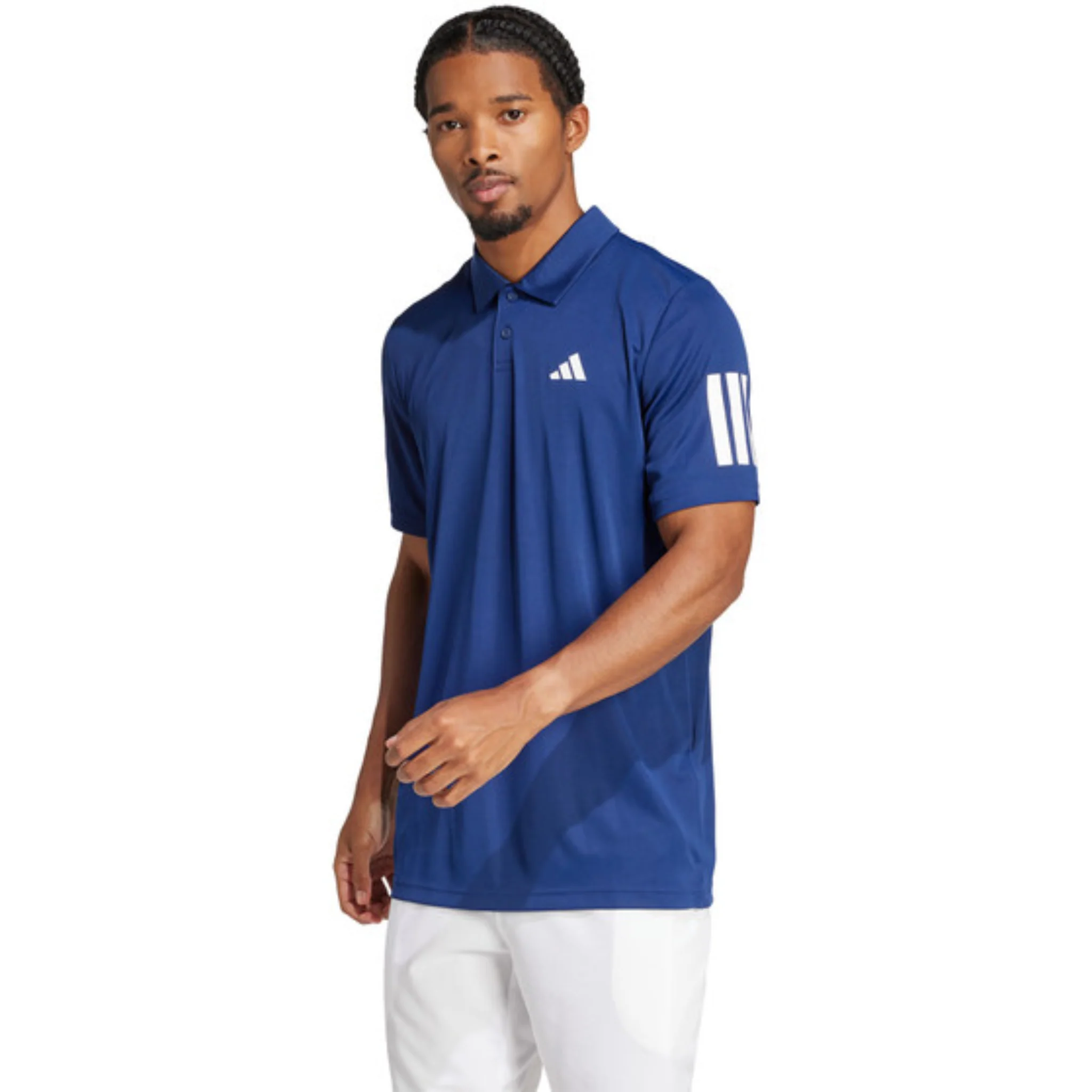 adidas club 3 stripe polo | JN9006
