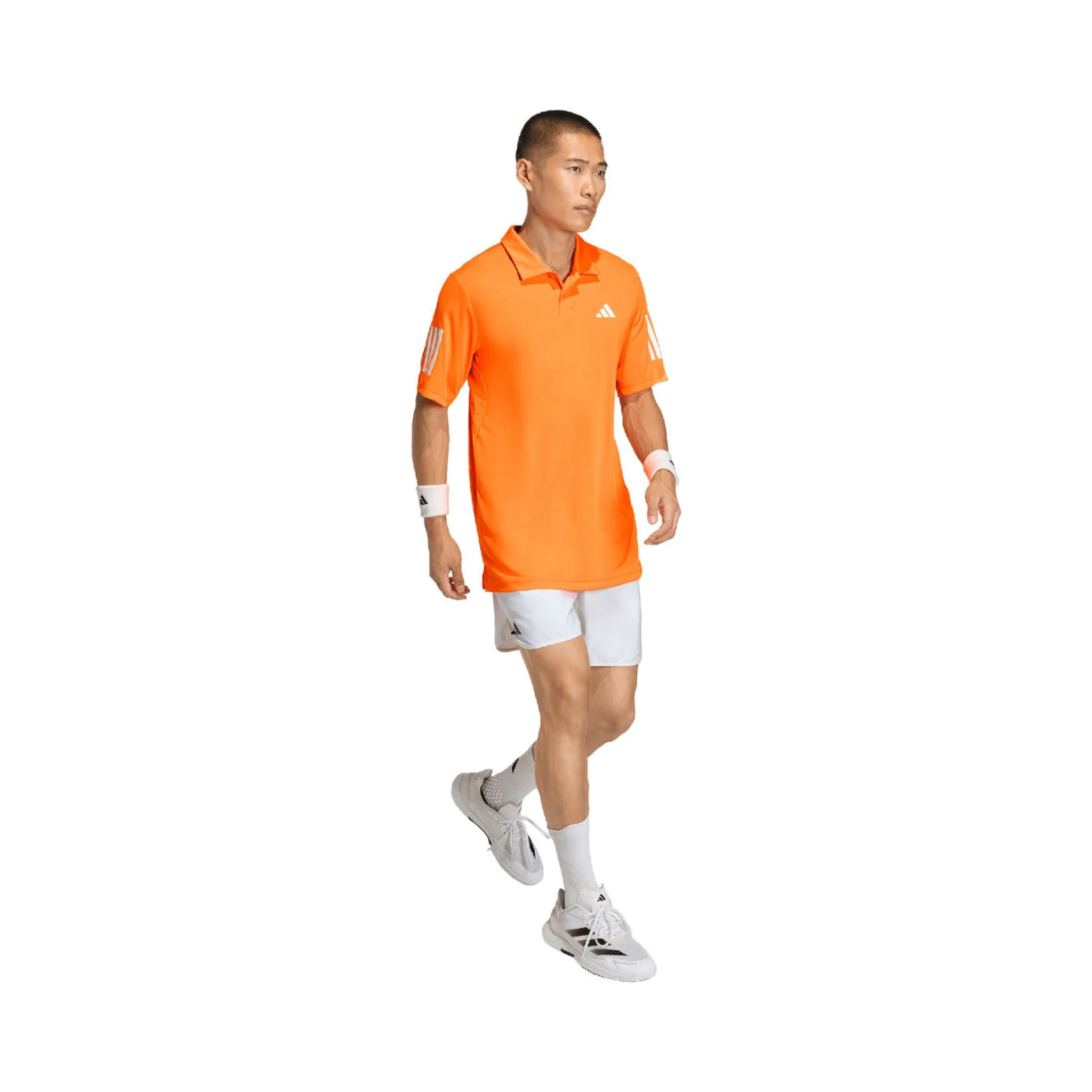 adidas club 3 stripe polo | KB9709 - Image 3
