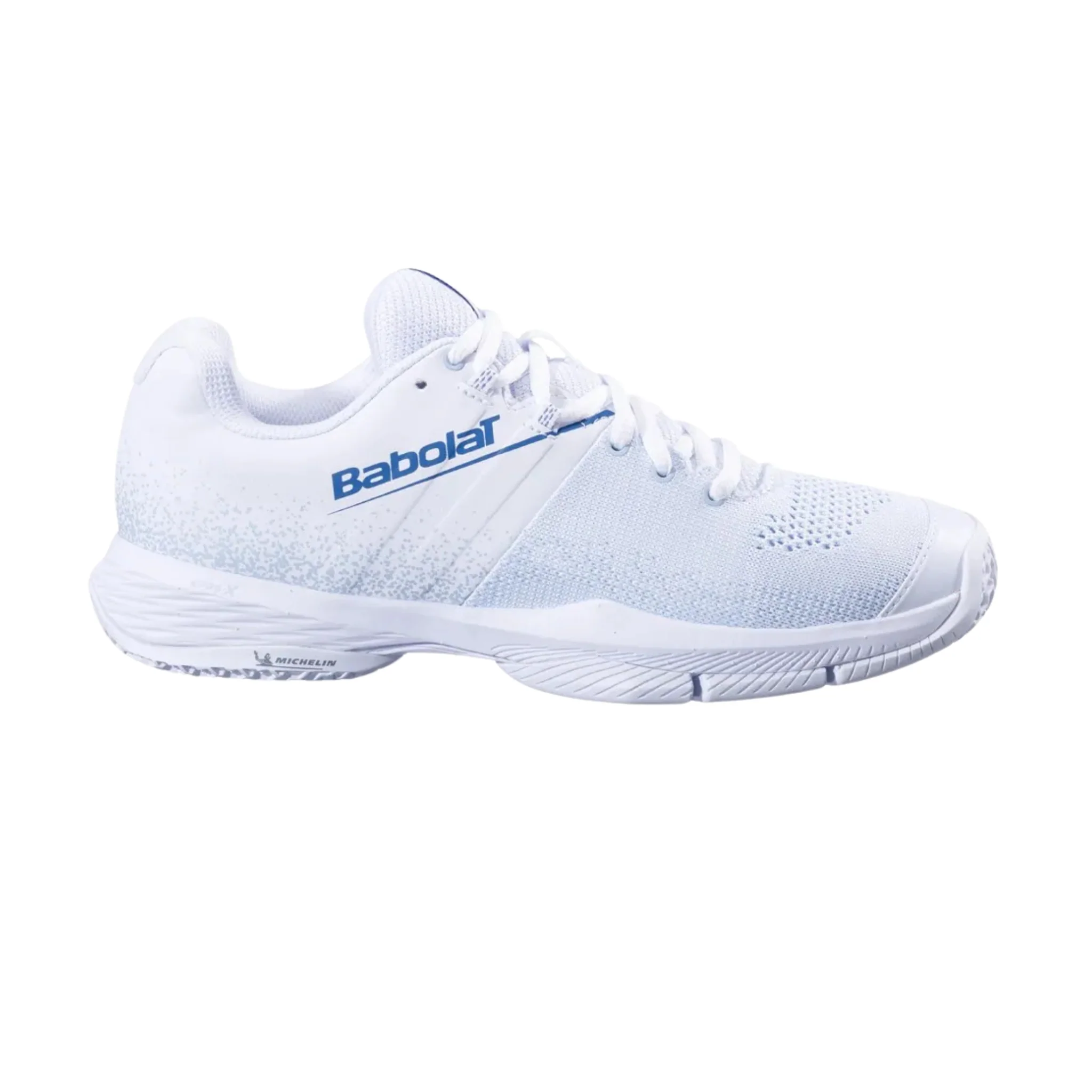 Babolat Sensa White/Cool Blue - Padel Shoes - Image 2