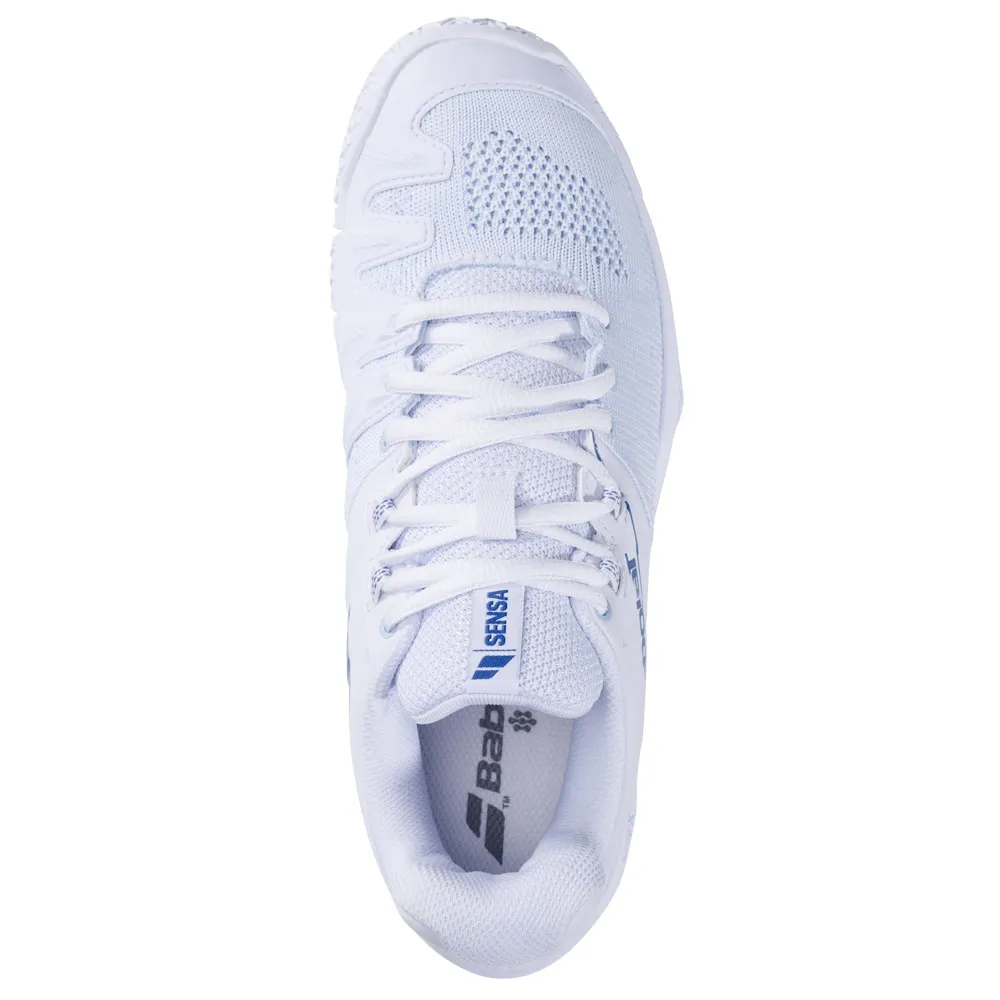 Babolat Sensa White/Cool Blue - Padel Shoes - Image 5