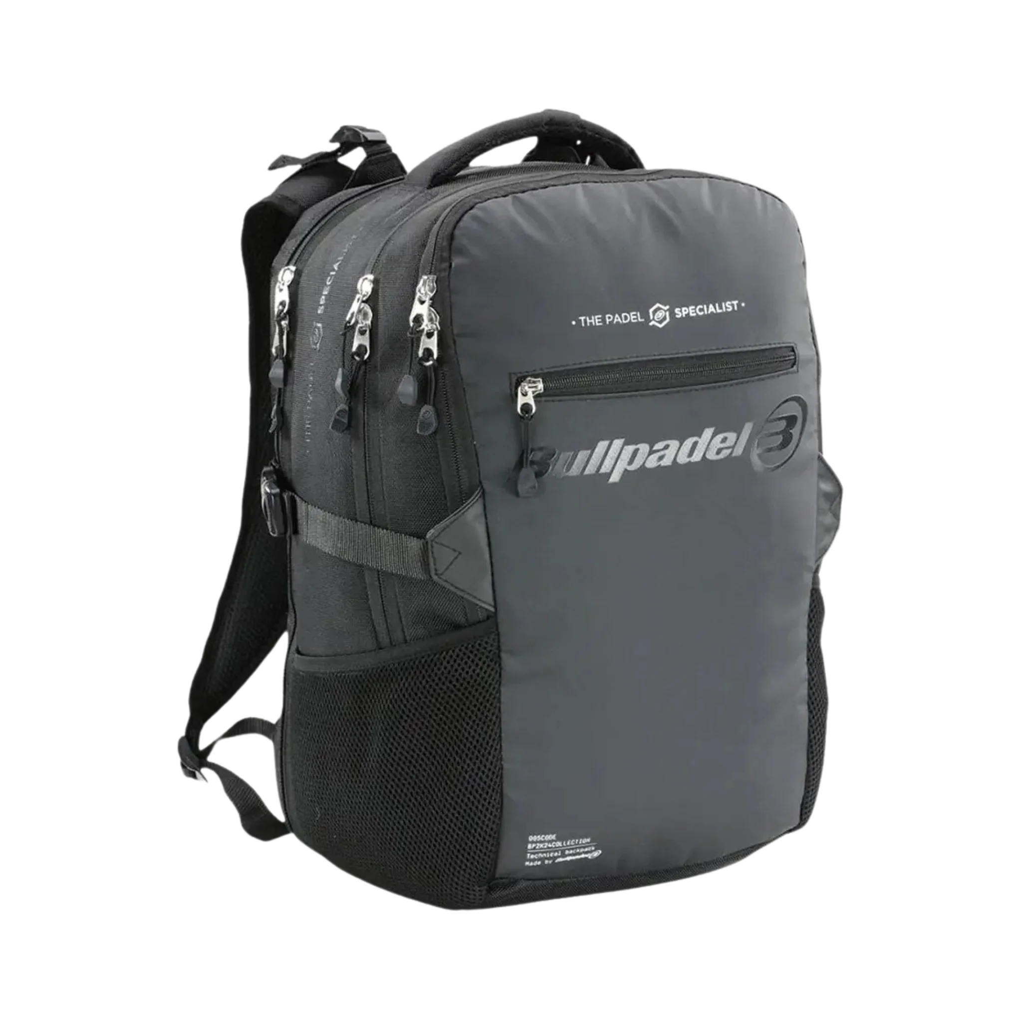 Bullpadel Tech Black Backpack | Padel Bag - Image 4
