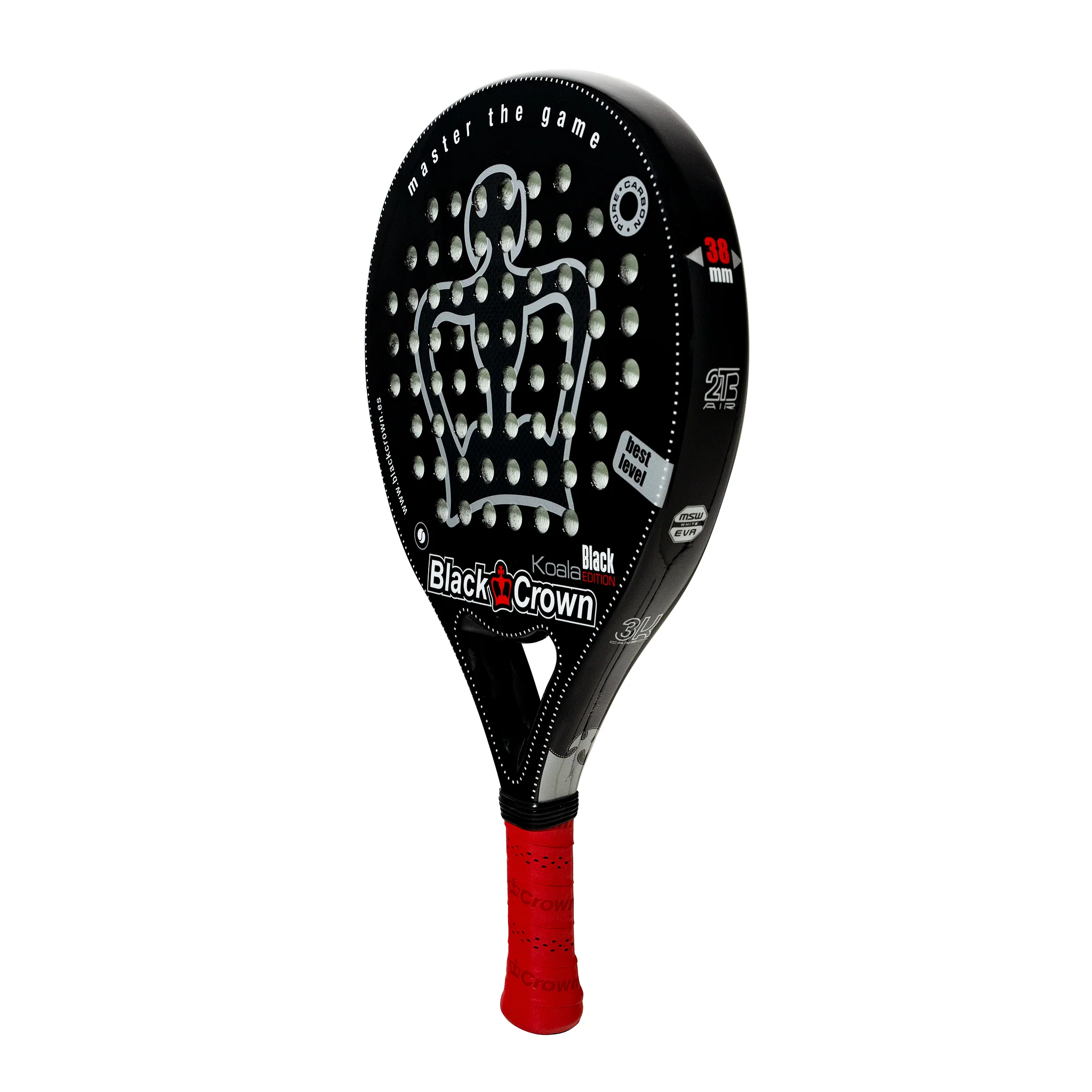 Black Crown Koala Black Edition | Padel Racket - Image 4