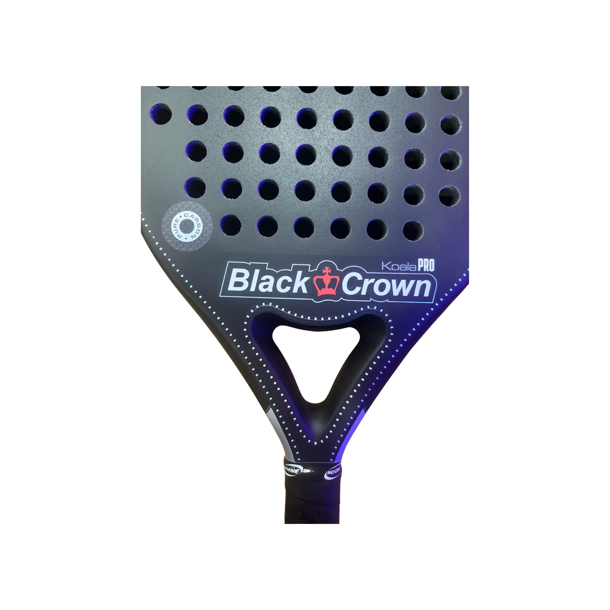 Black Crown Koala PRO Black Rough Edition | Padel Racket - Image 4