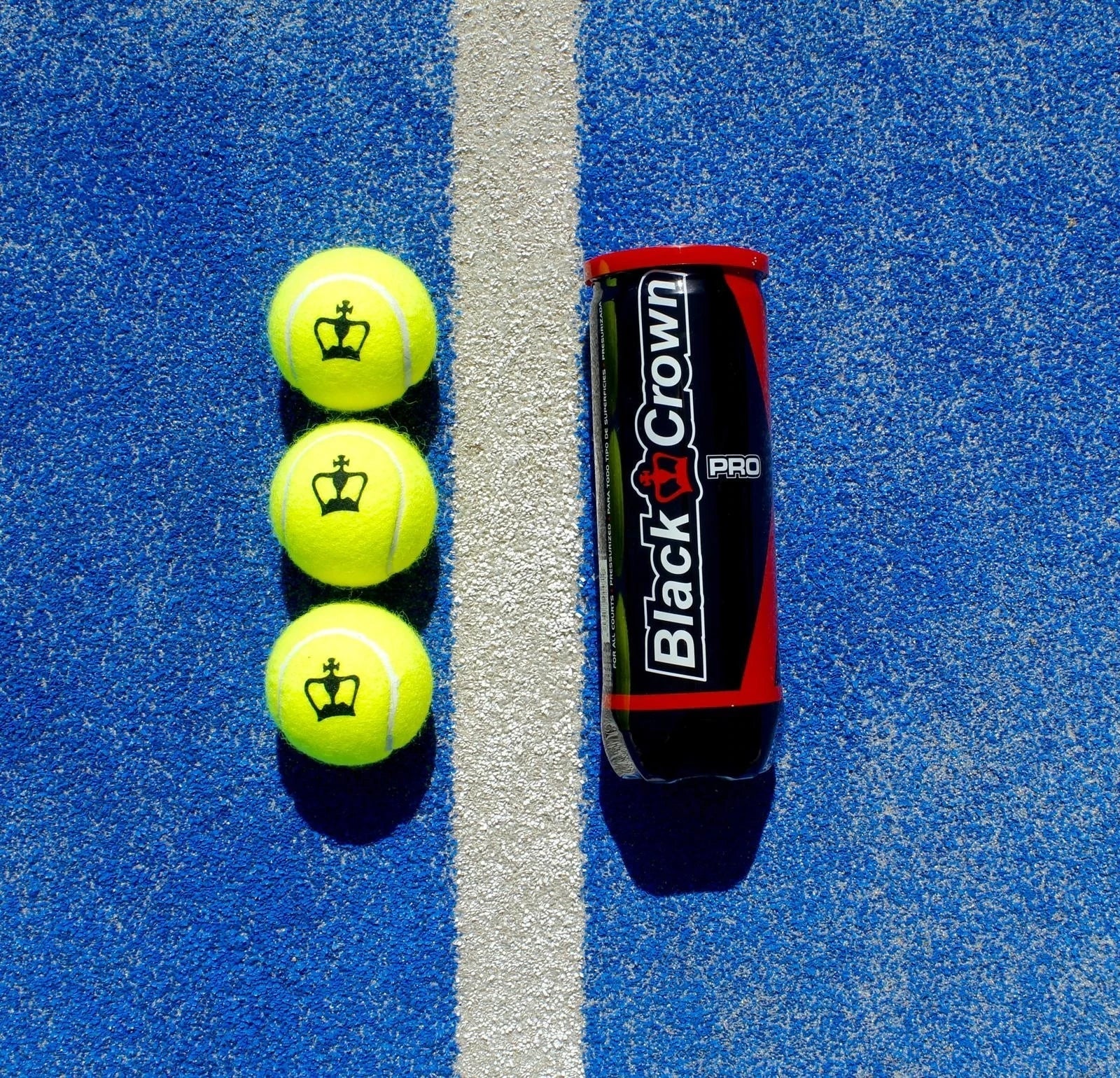 Black Crown Pro Balls Box (24*3 Pieces) | Padel Balls - Image 2