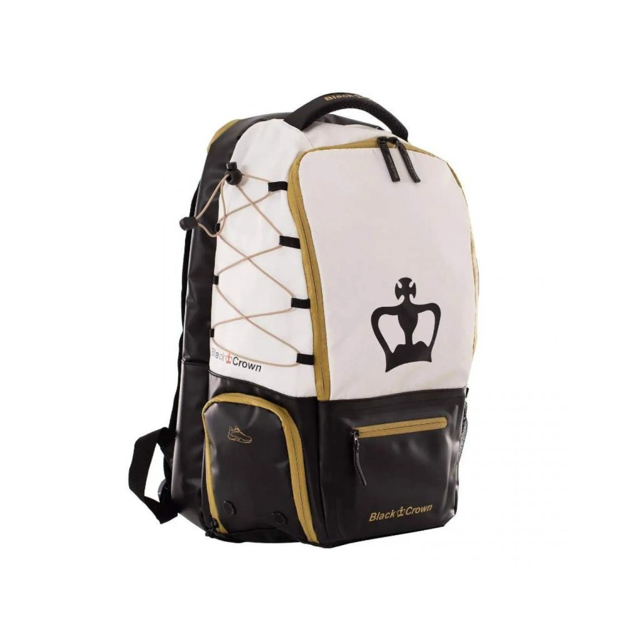 Black Crown Raptor V2 Backpack White/Dorado - Image 3