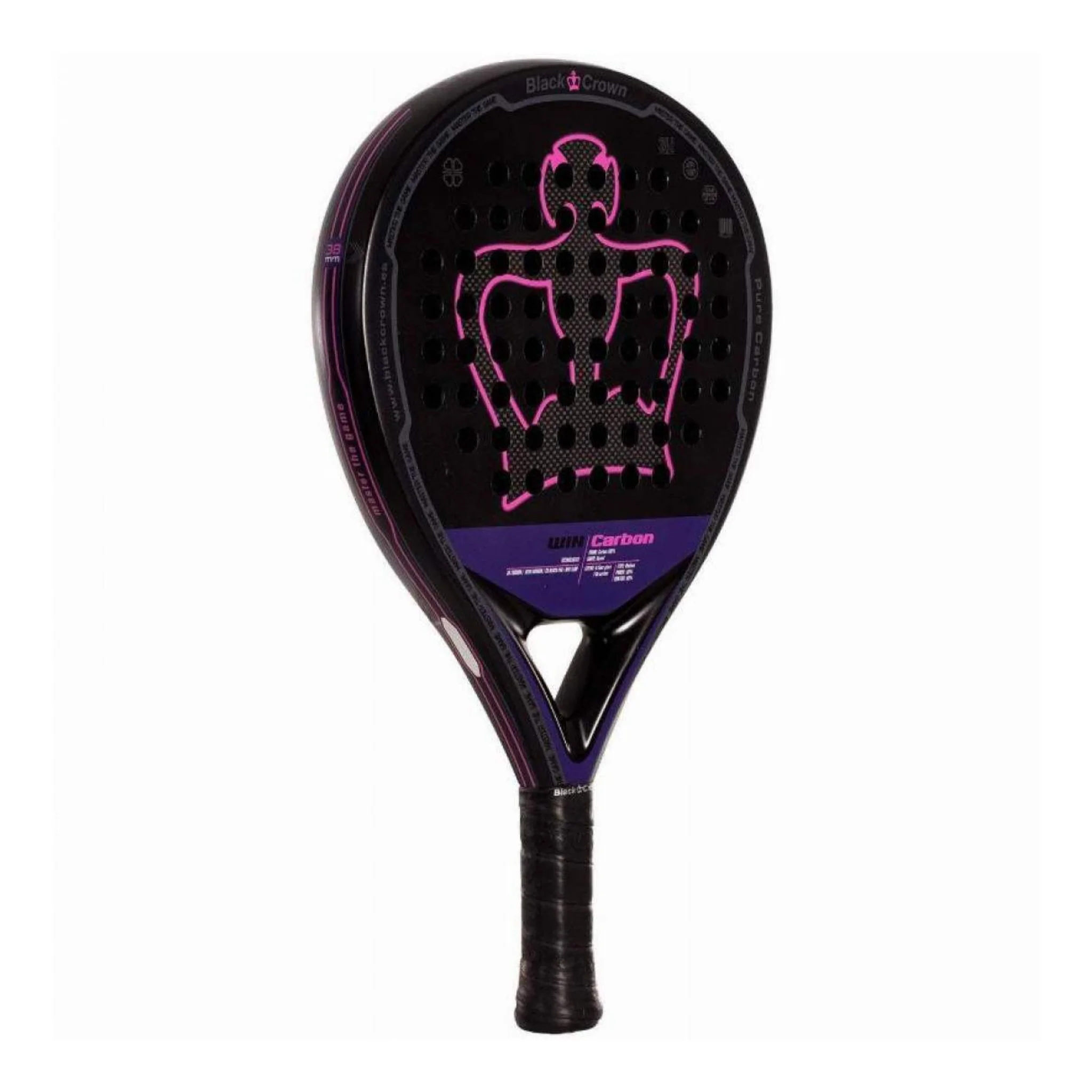 Black Crown Win Carbon | Padel Racket - Image 3