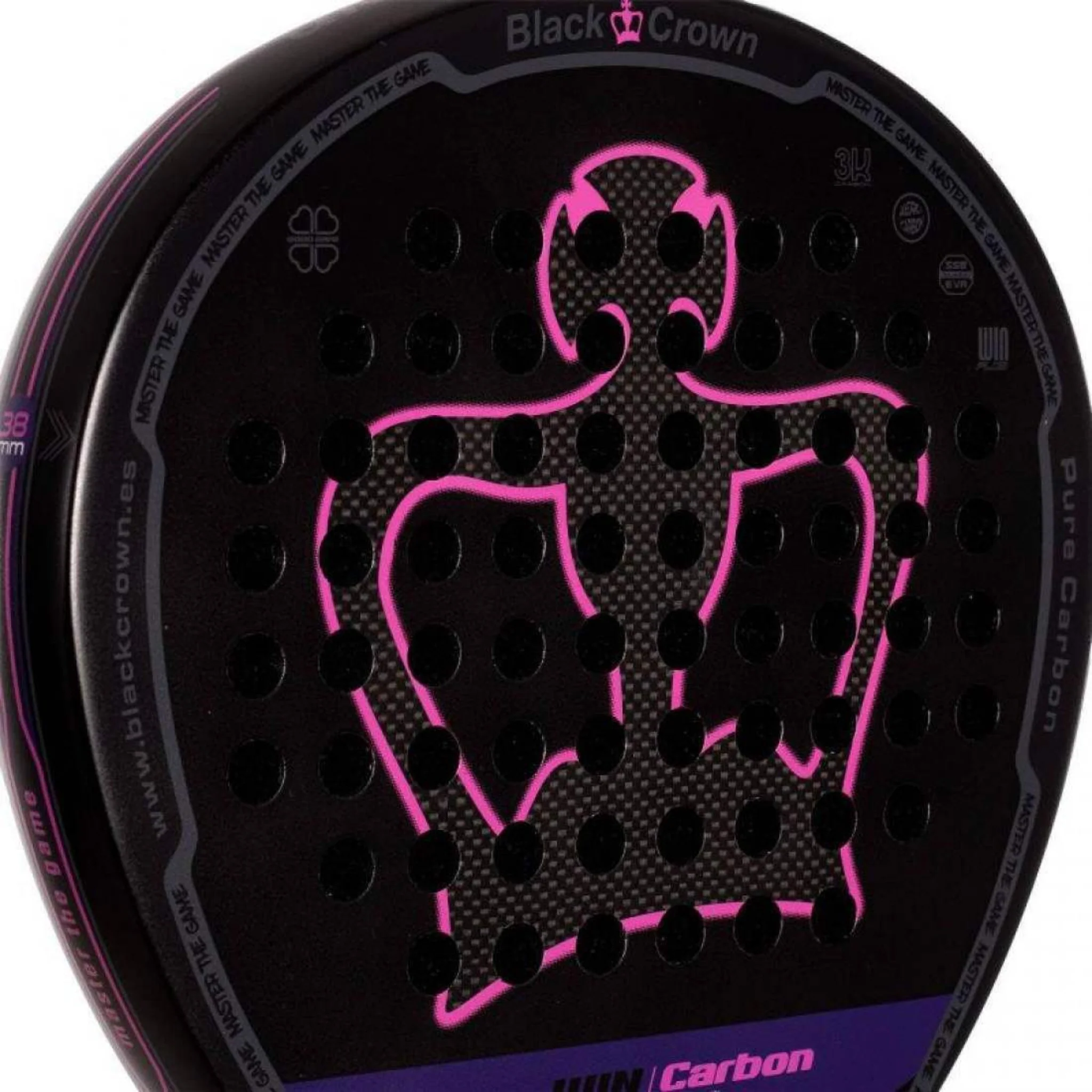 Black Crown Win Carbon | Padel Racket - Image 4