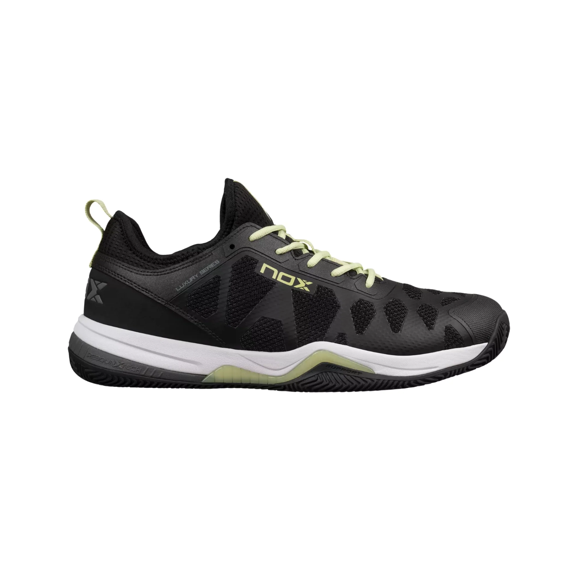 Nox Nerbo black/soft lime | Padel shoes - Image 4
