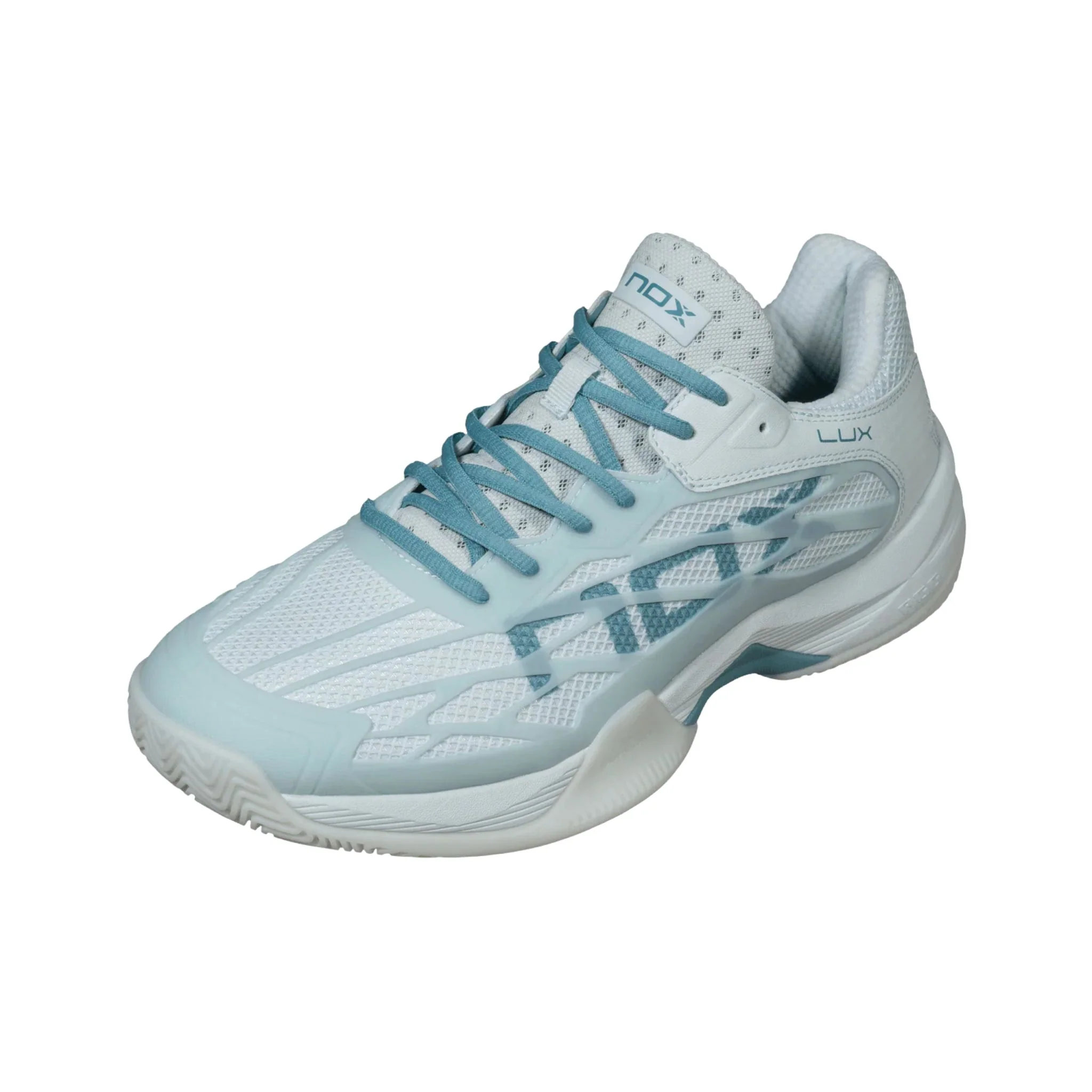 Nox AT10 Lux Morning Mist/Turquoise shoes | padel shoes - Image 4