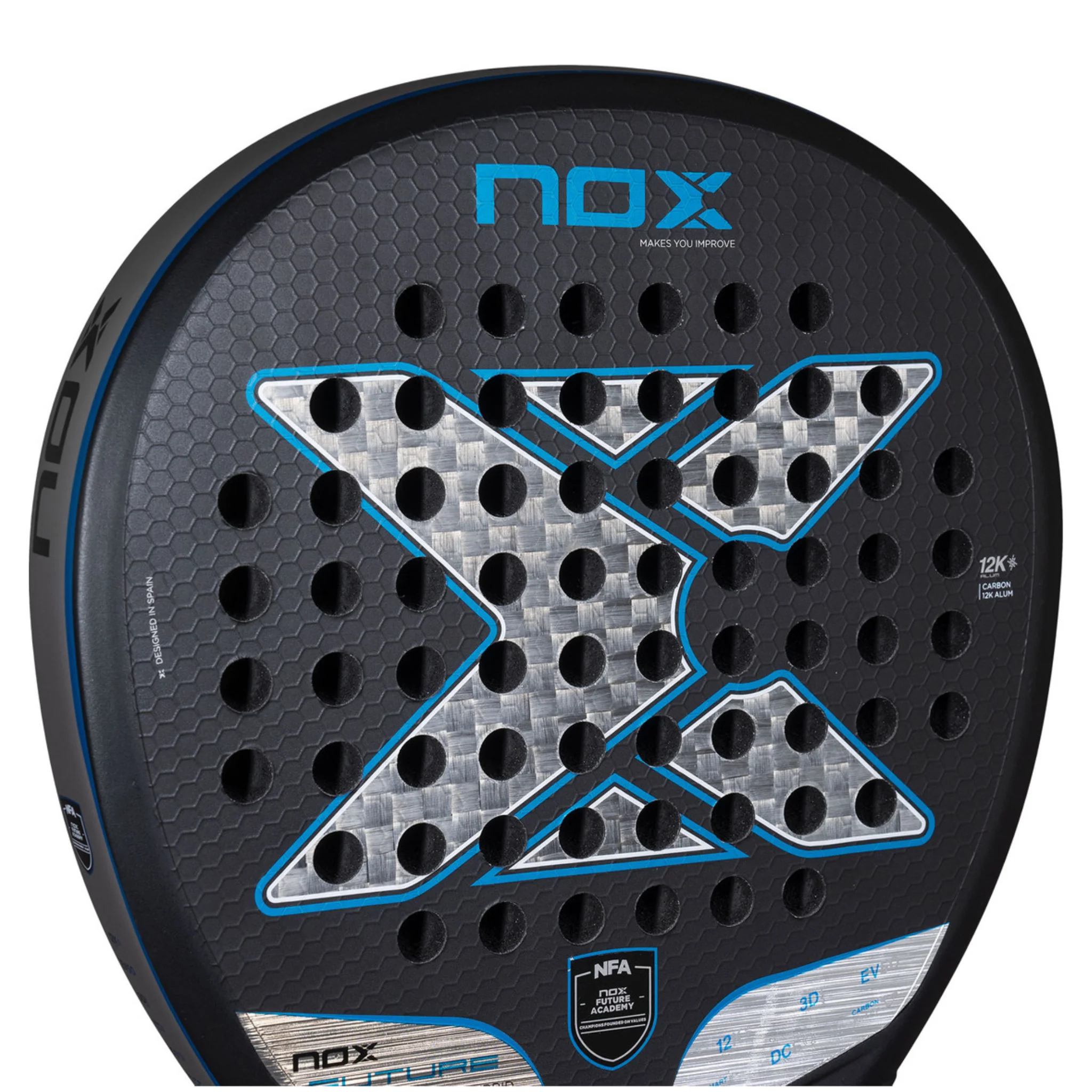 Nox Future Hybrid 12K Alum | Padel Racket - Image 6