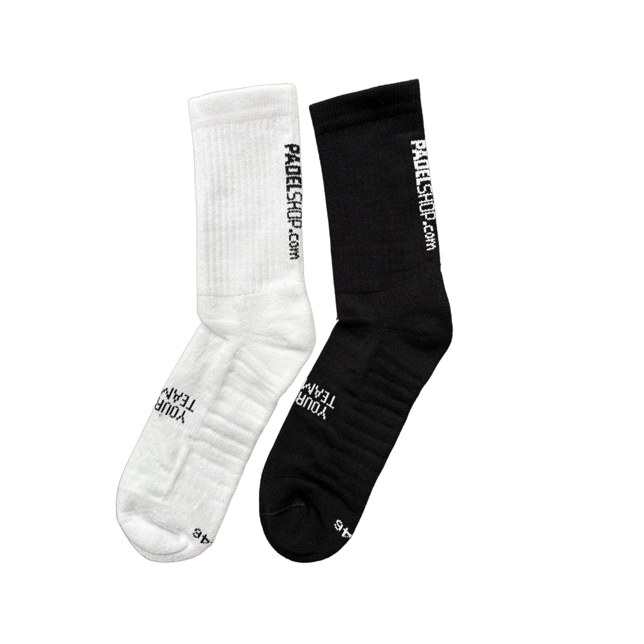 PadelShop.com Socks White or Black - Image 4