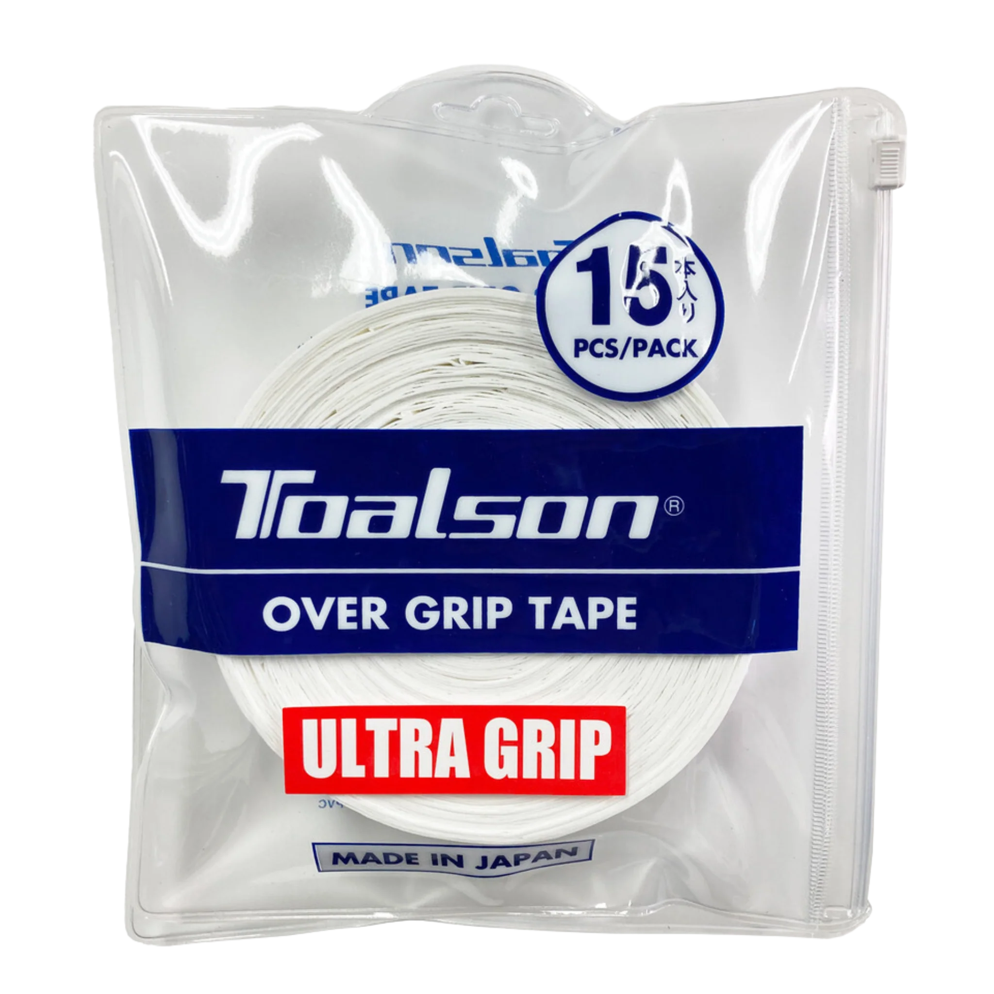 Toalson Ultra Over Grip White / Black 15 Pcs | Padel Grips - Image 3