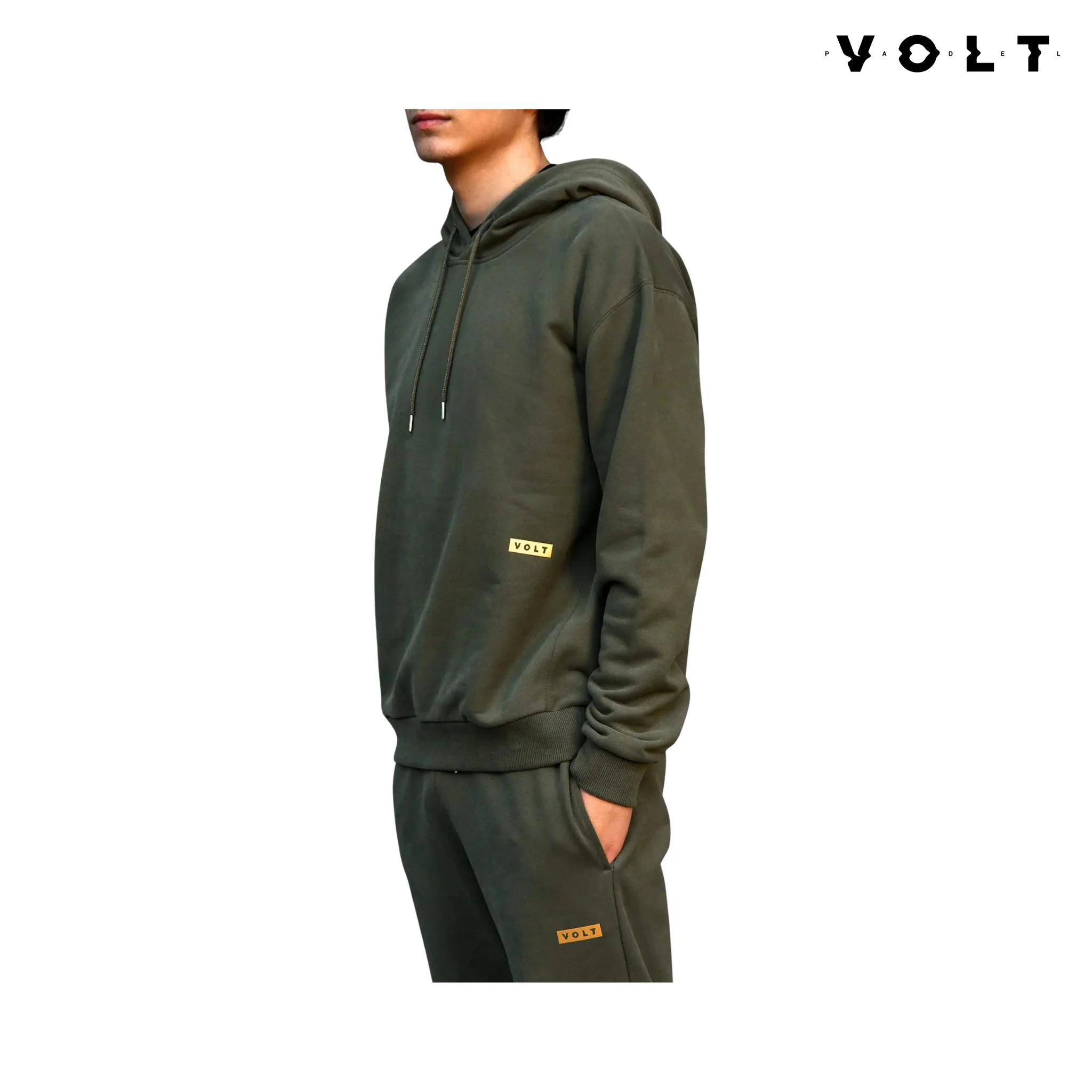 Volt Hoodie V6 Green & Gold